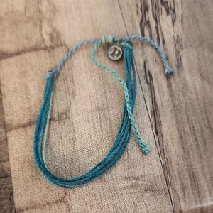 Pura Vida Teal and Aqua Bracelet